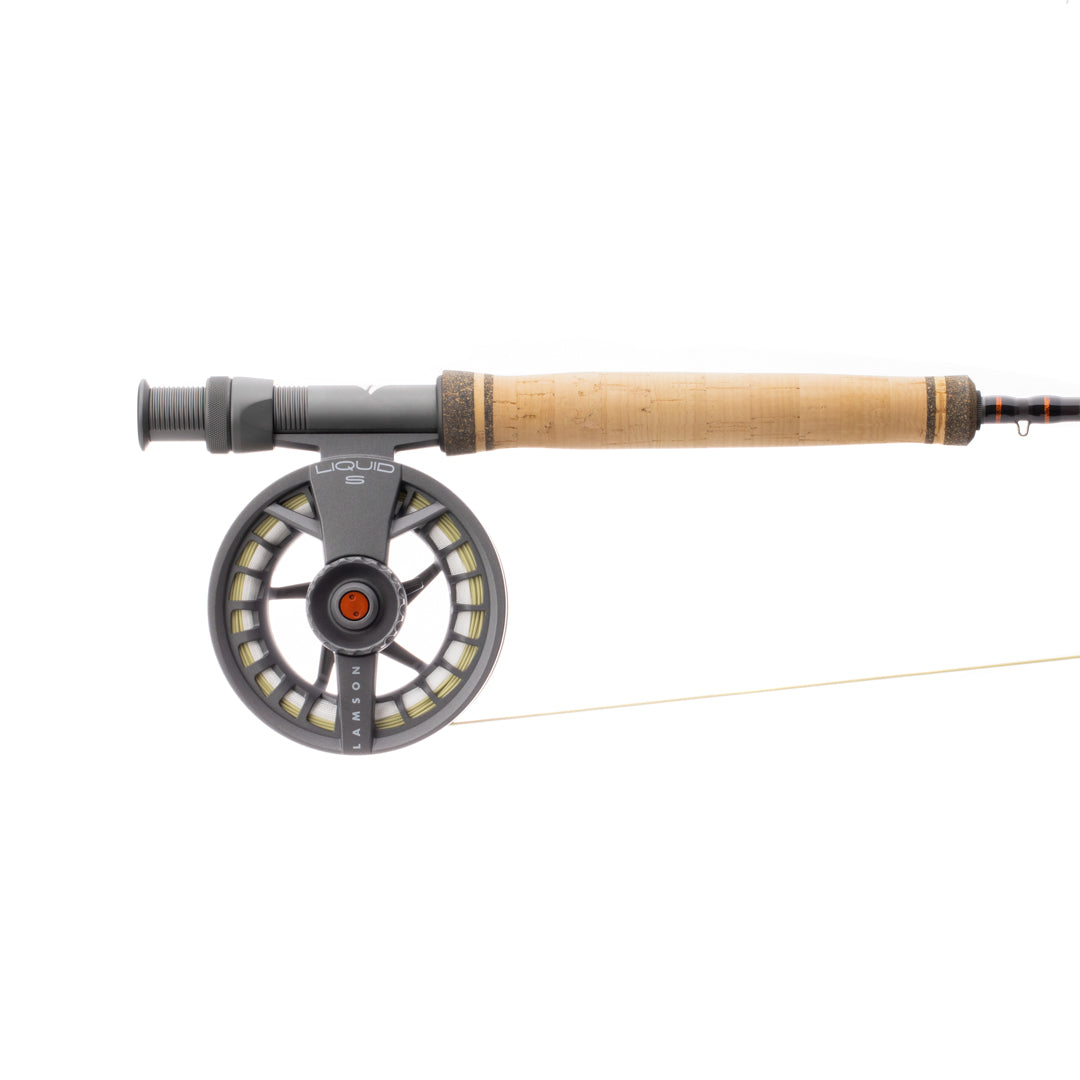 Liquid Outfit W/ Fly Line, Leader and Backing Rods Reel Outfit LAMSON