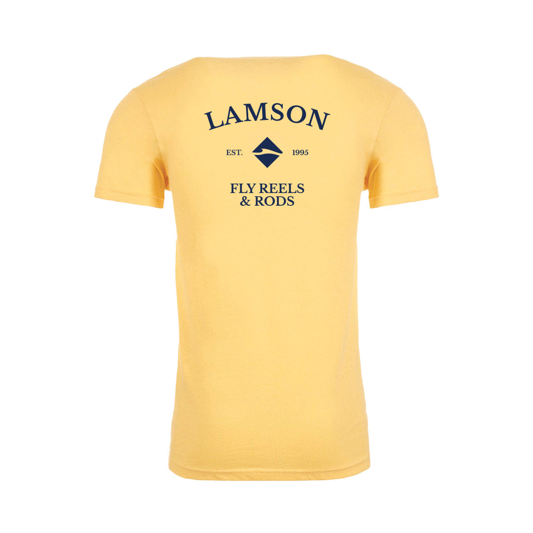 Beach Comber T-Shirt - Light Yellow Apparel LAMSON